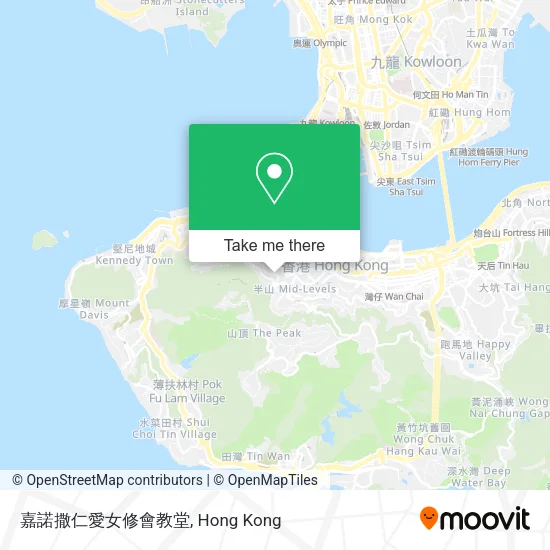 嘉諾撒仁愛女修會教堂地圖
