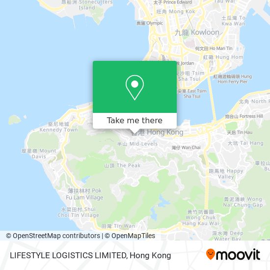 LIFESTYLE LOGISTICS LIMITED地圖