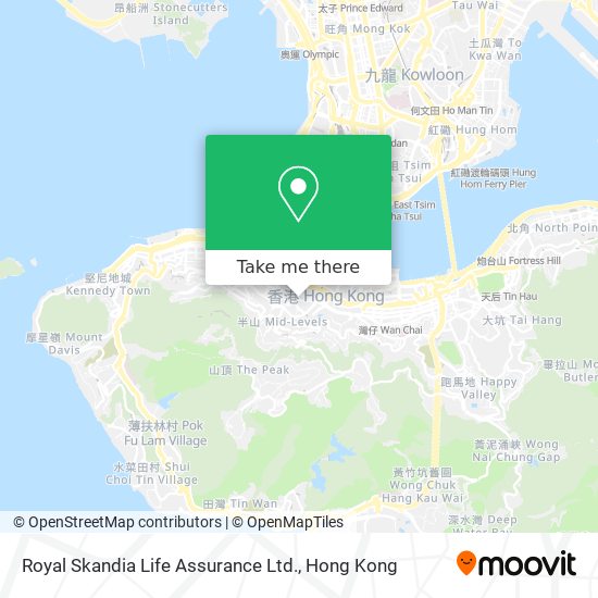 Royal Skandia Life Assurance Ltd. map