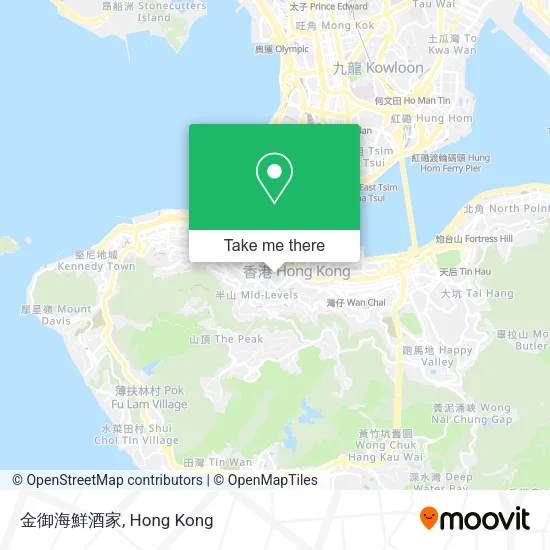 金御海鮮酒家地圖