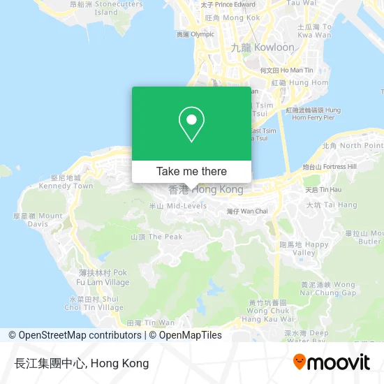 長江集團中心地圖