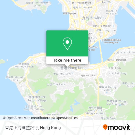 香港上海匯豐銀行 map