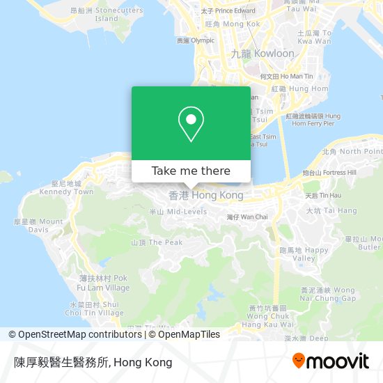 陳厚毅醫生醫務所 map