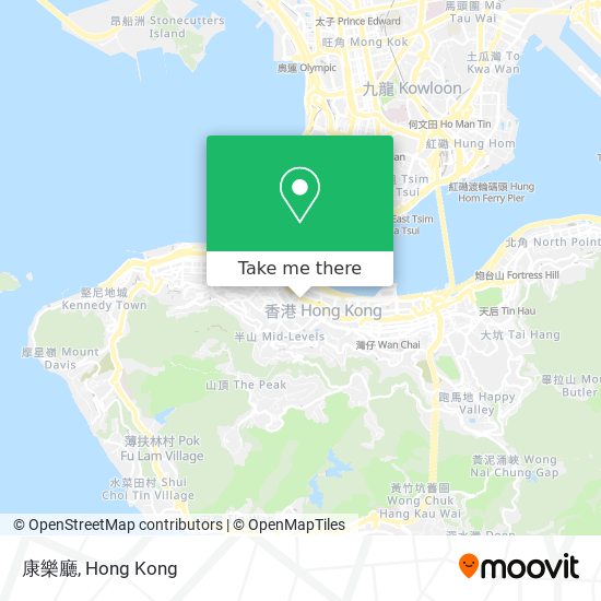 康樂廳 map