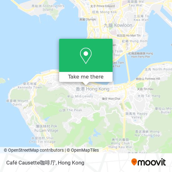 Café Causette咖啡厅 map
