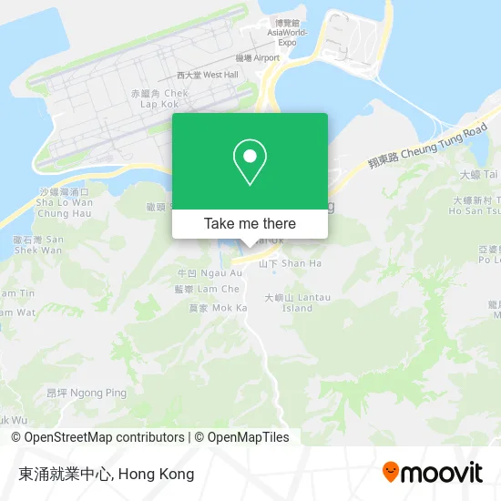 東涌就業中心 map