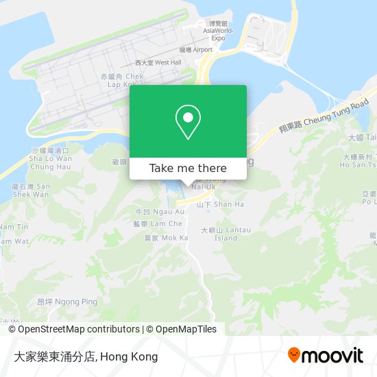 大家樂東涌分店 map