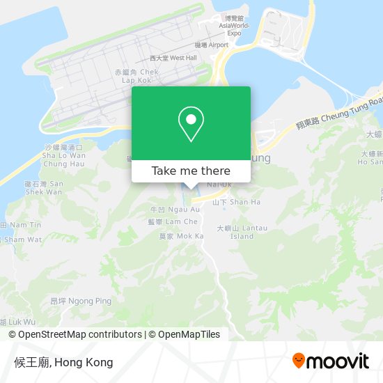 候王廟 map