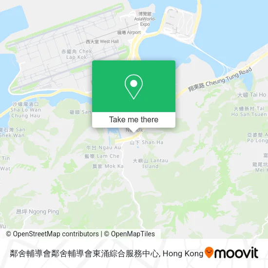 鄰舍輔導會鄰舍輔導會東涌綜合服務中心地圖