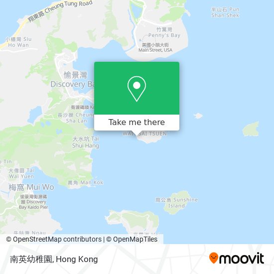 南英幼稚園地圖
