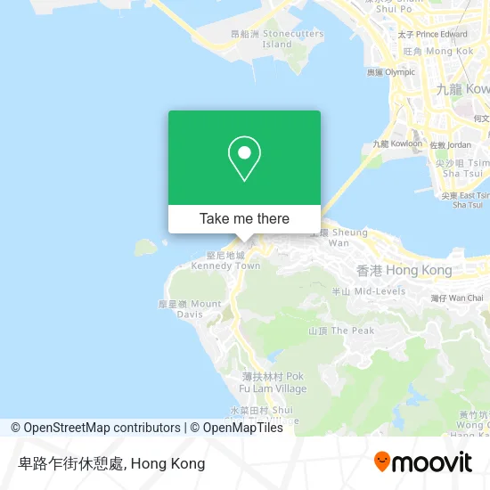 卑路乍街休憩處 map