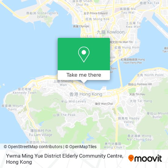 Ywma Ming Yue District Elderly Community Centre map