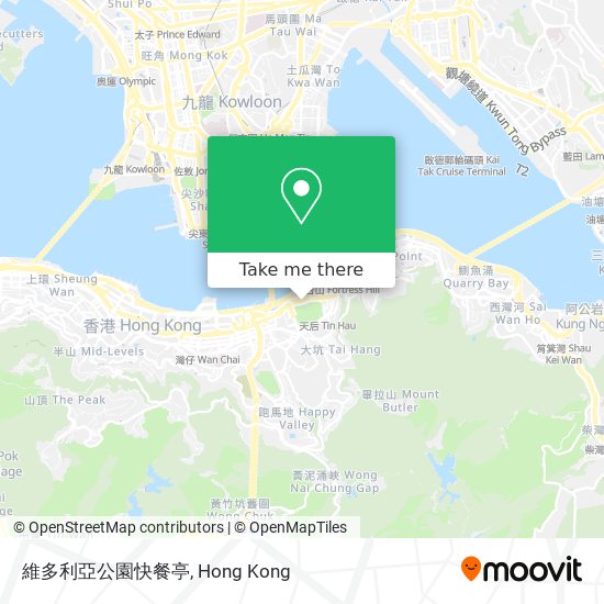 維多利亞公園快餐亭 map