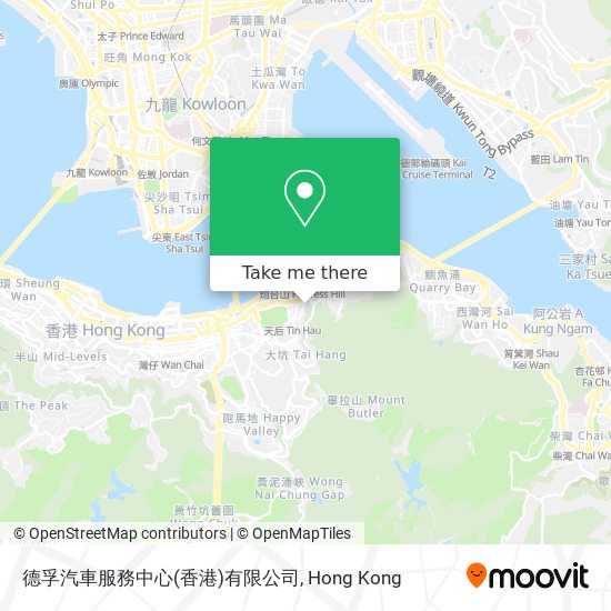 德孚汽車服務中心(香港)有限公司 map