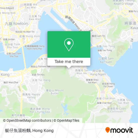 艇仔魚湯粉麵 map