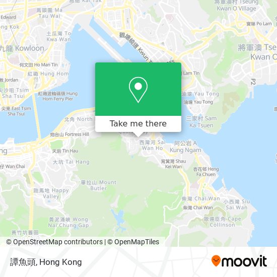 譚魚頭地圖