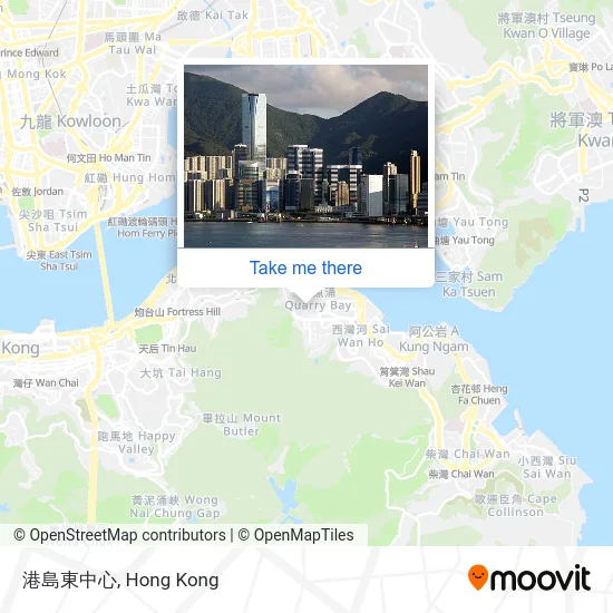 港島東中心 map