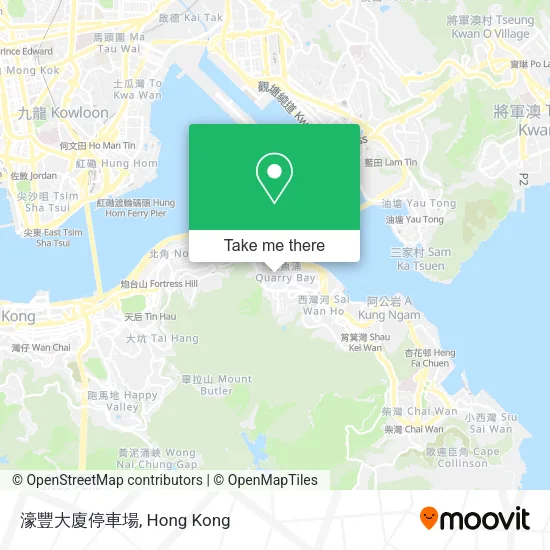 濠豐大廈停車場 map