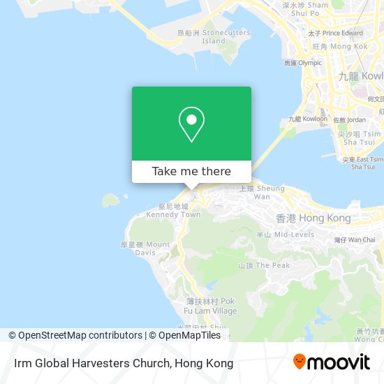 Irm Global Harvesters Church地圖