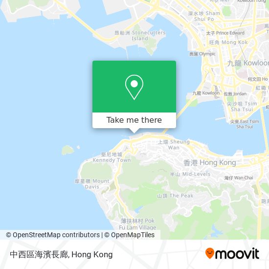 中西區海濱長廊 map