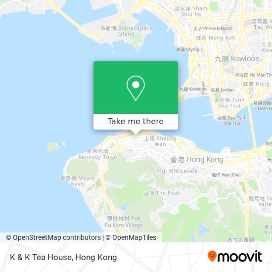 K & K Tea House地圖