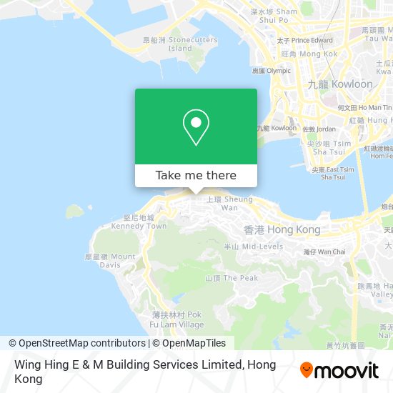 Wing Hing E & M Building Services Limited map