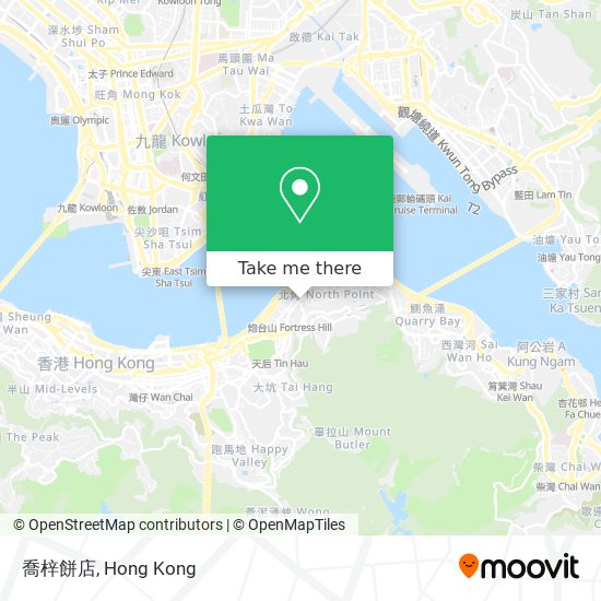 喬梓餅店 map