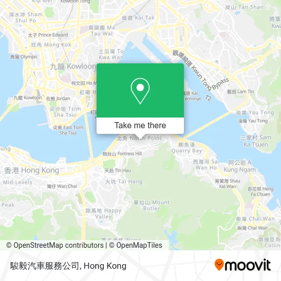 駿毅汽車服務公司 map