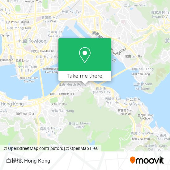 白楊樓 map