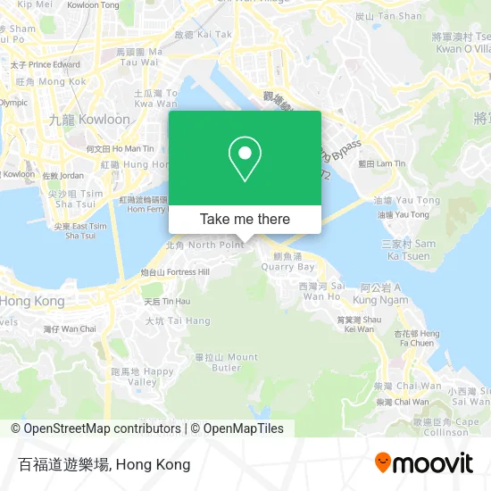 百福道遊樂場地圖