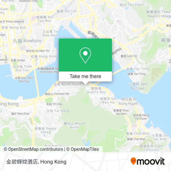 金碧輝煌酒店 map