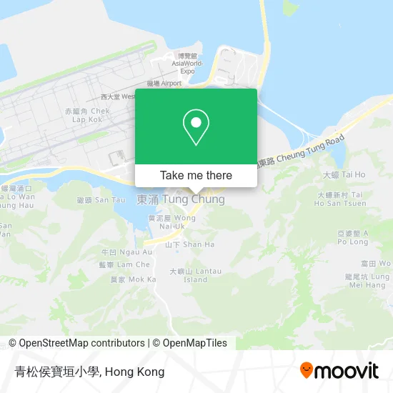 青松侯寶垣小學地圖