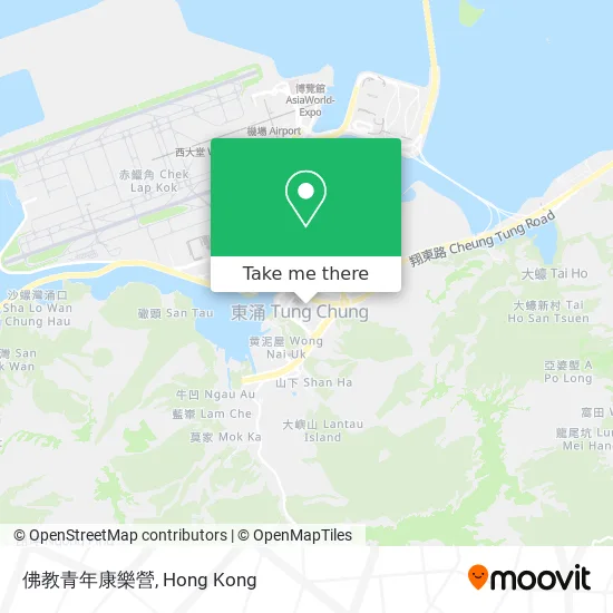 佛教青年康樂營地圖