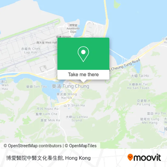 博愛醫院中醫文化養生館地圖