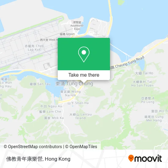 佛教青年康樂營地圖
