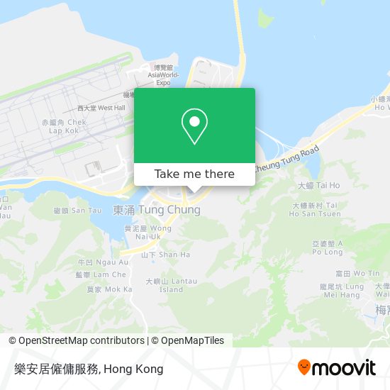 樂安居僱傭服務 map