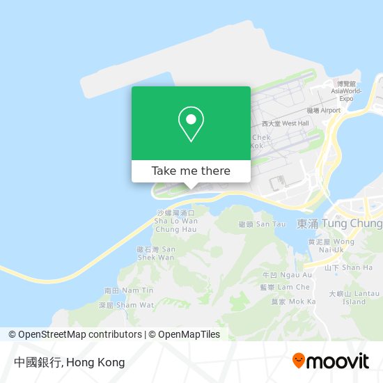 中國銀行 map