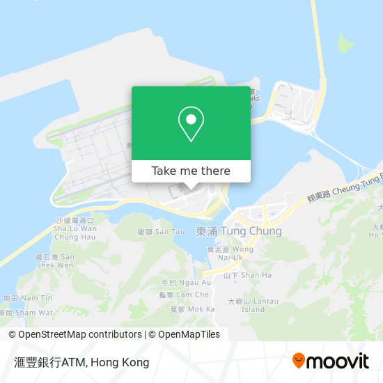 滙豐銀行ATM map