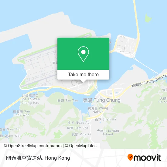 國泰航空貨運站 map