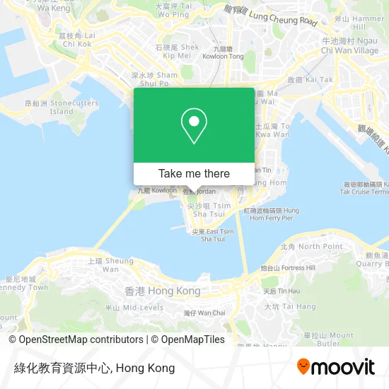 綠化教育資源中心地圖