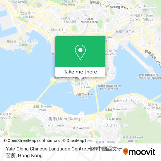 Yale-China Chinese Language Centre 雅禮中國語文研習所 map