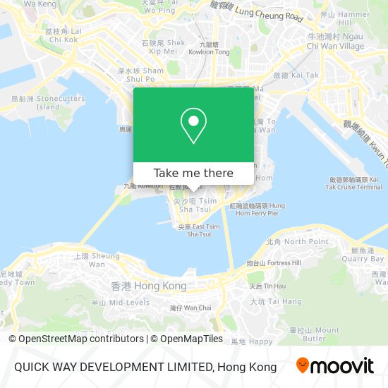 QUICK WAY DEVELOPMENT LIMITED map