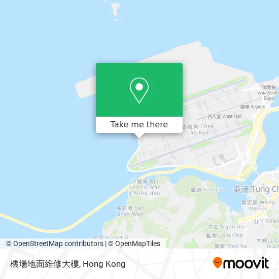 機場地面維修大樓地圖