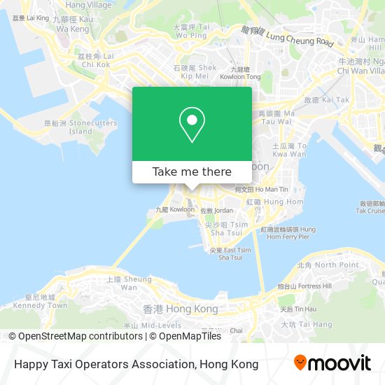 Happy Taxi Operators Association map