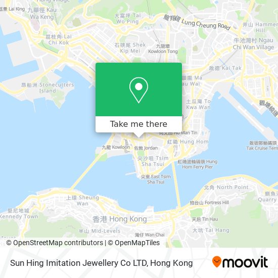 Sun Hing Imitation Jewellery Co LTD map