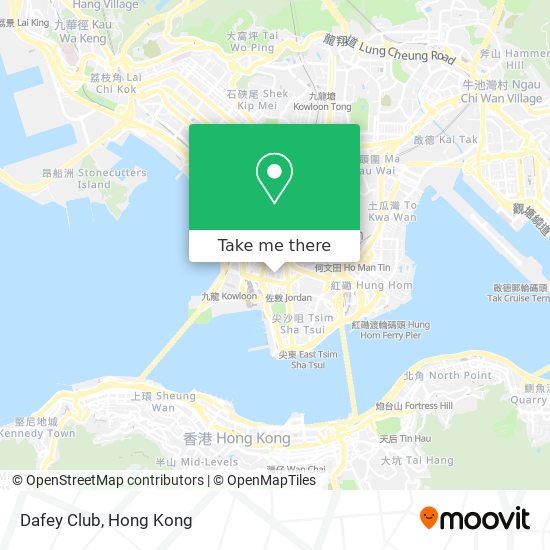 Dafey Club map