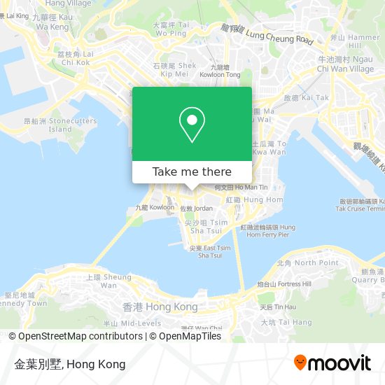 金葉別墅 map