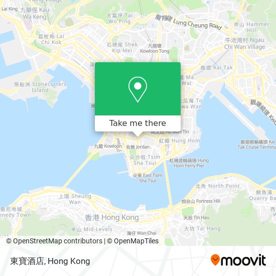 東寶酒店 map