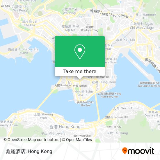 鑫鑨酒店 map