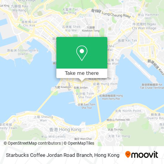 Starbucks Coffee Jordan Road Branch map